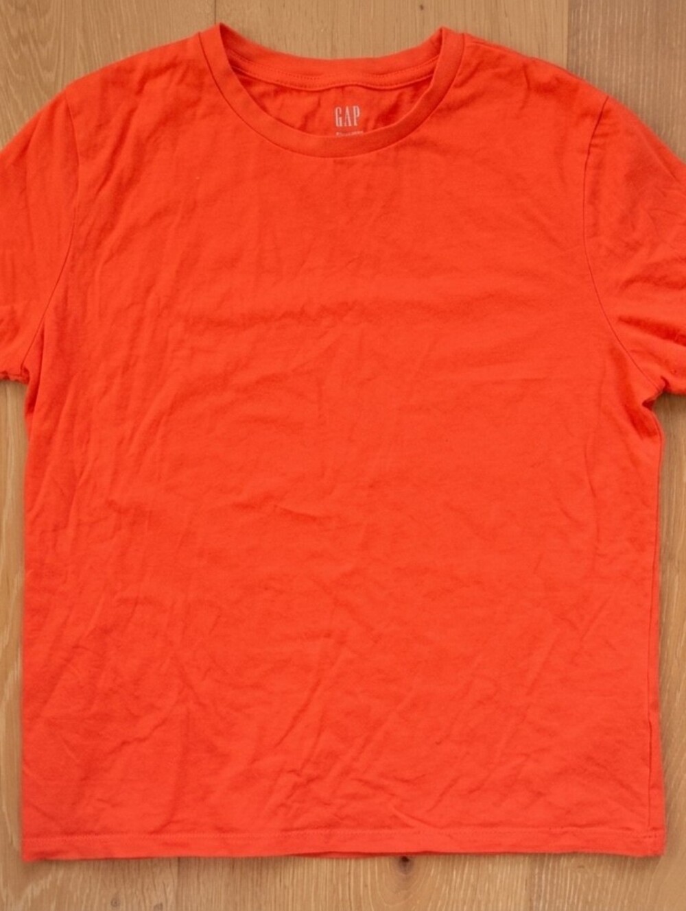 GAP Women's Orange Short Sleeve Tee